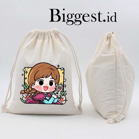 TAS SERUT KANVAS MOTIF DISNEY LUCU