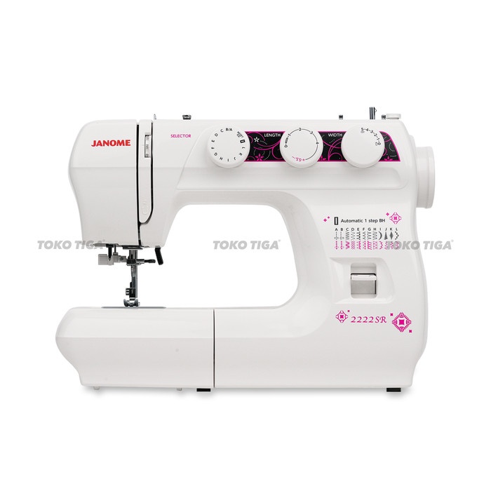 Mesin Jahit Mesin Jahit Janome 2222 + Bonus ( Portable Multifungsi )