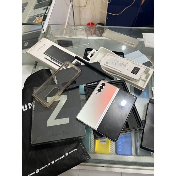 SAMSUNG Z FOLD 3 5G 12/512 SECOND FULLSET ORI SEIN