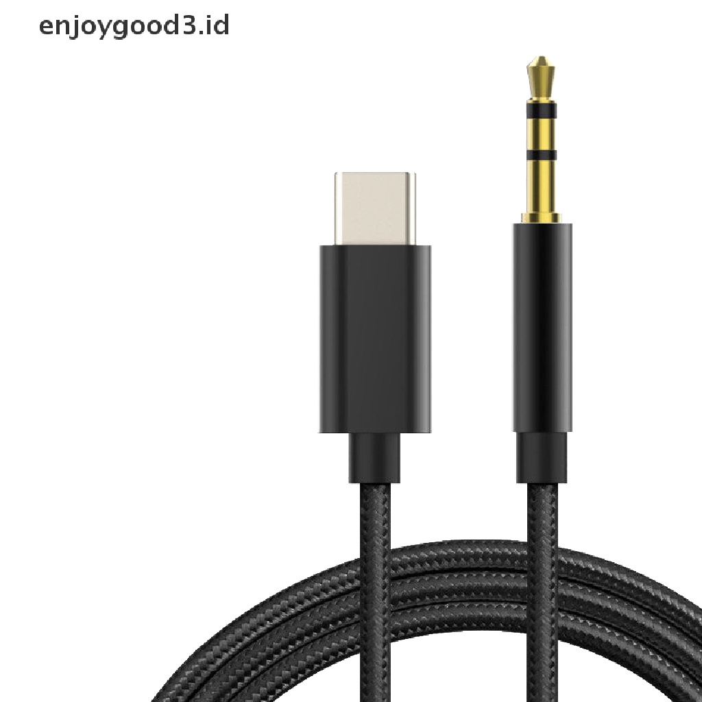 Kabel Adapter Usb Tipe C Ke Aux Audio 3.5mm Untuk Huawei / Xiaomi / Oppo / Vivo