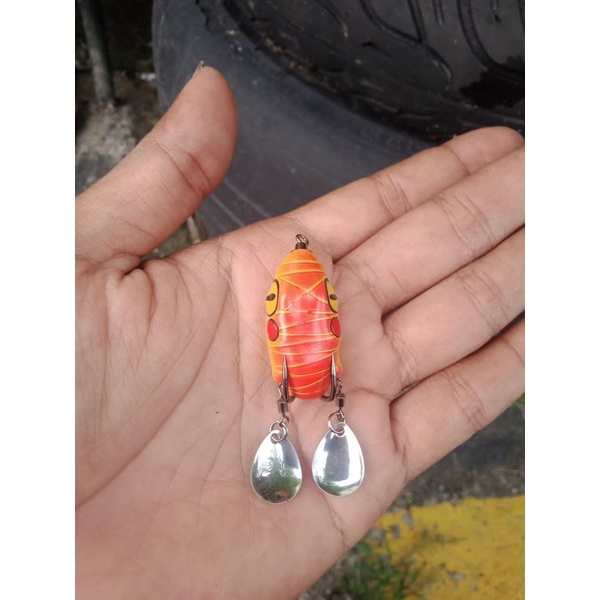 soft frog double blade Hook Kenzi