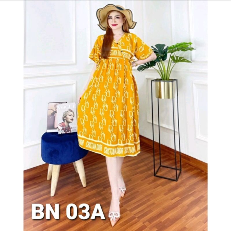 DASTER BUSUI MODEL KIMONO KANCING DEPAN BAJU TIDUR BAHAN RAYON ADEM