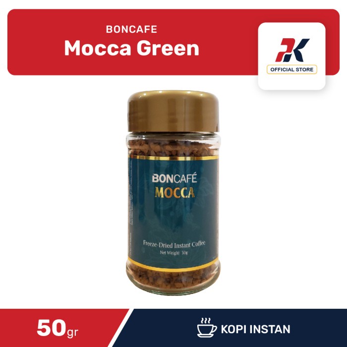 

BONCAFE MOCCA GREEN INSTANT COFFEE 50GR