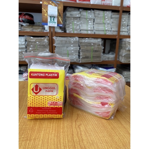 

[100 pcs] KANTONG PLASTIK KLIP 6x10 UNGGUL TEBAL 04 BERKUALITAS