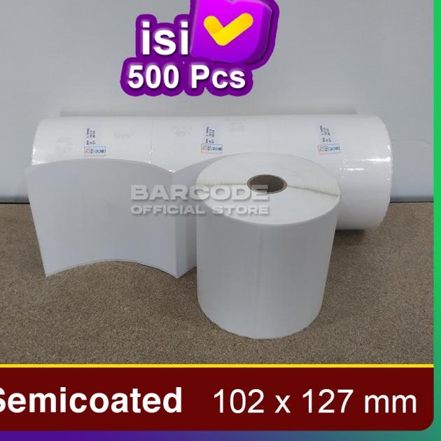 LABEL STICKER JNE 102 X 127 - BARE SEMICOAT 102X127MM RESI JNE