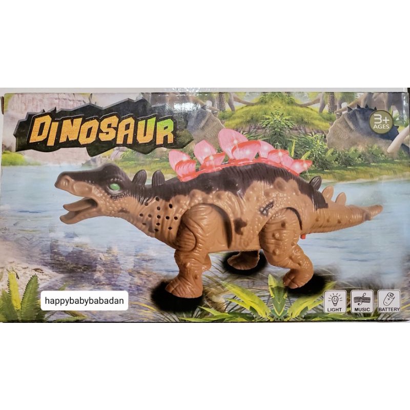 Mainan Dinosaurus Baterai