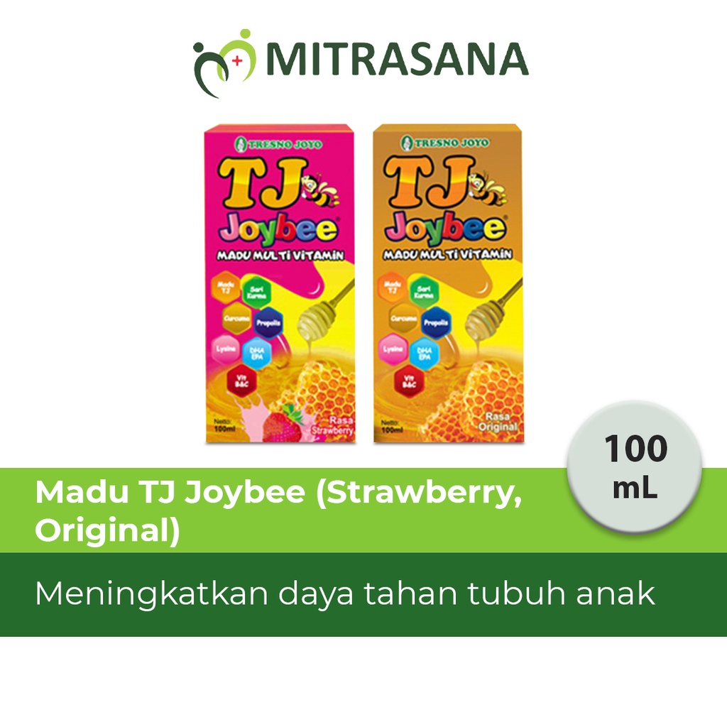 

Madu TJ Joybee STRAWBERRY - 100 Ml - Membantu Menjaga Stamina Tubuh
