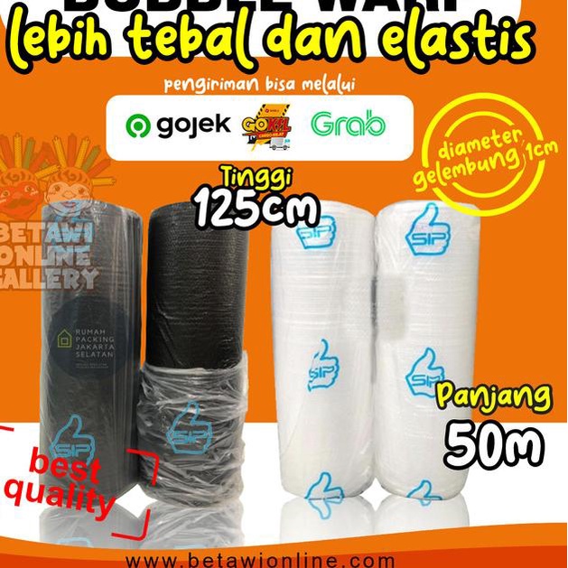 

Bubble Wrap Murah SIP - Putih, 3 KG