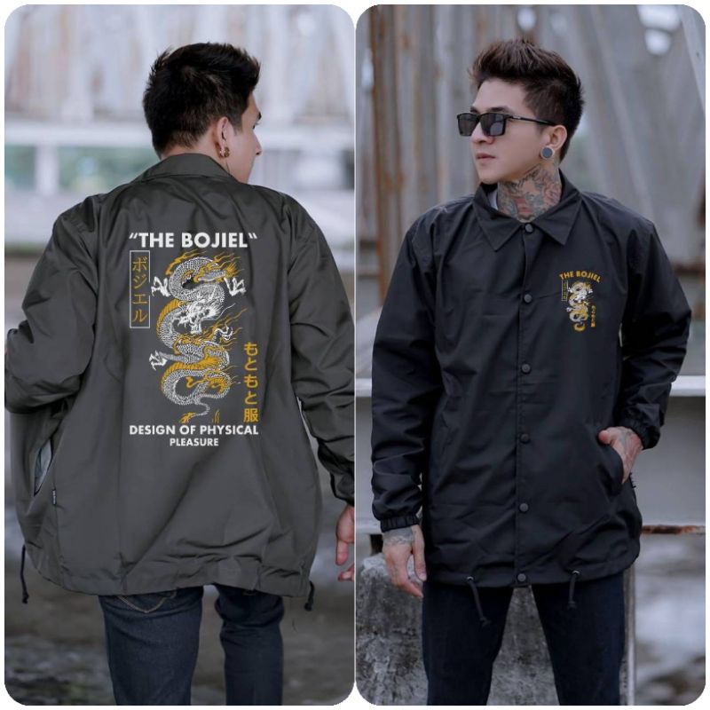 The Bojiel Coach Jacket Design Of Physical Pleasure - Jaket Pri Coach Windbreaker Distro Original