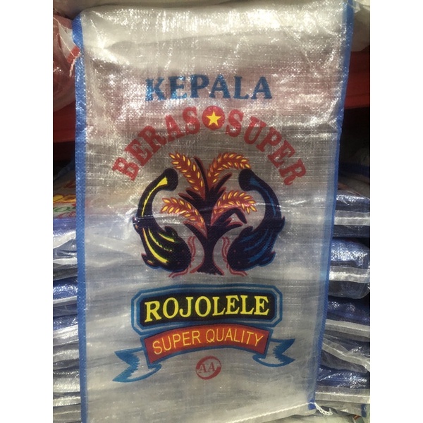 

Karung Beras Cap ROJOLELE QUALITY 20kg