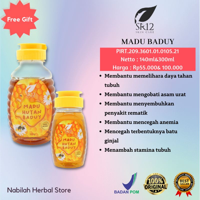 

Madu Baduy SR12 Madu Kesehatan Menjaga Daya Tubuh Asli Original