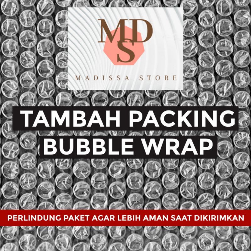 

BUBBLE WRAP 1 PRODUK (PELINDUNG PAKET TAMBAH AMAN)