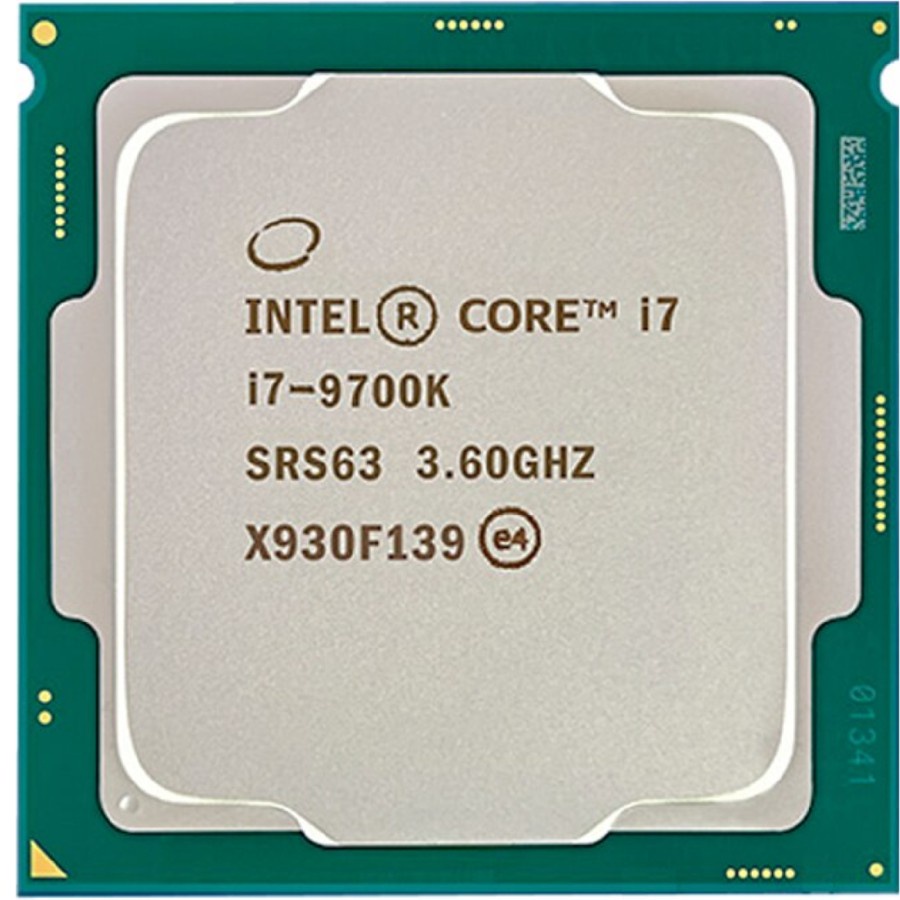 Processor Intel Core i7 9700K tray Socket 1151 Coffee Lake Not 9700