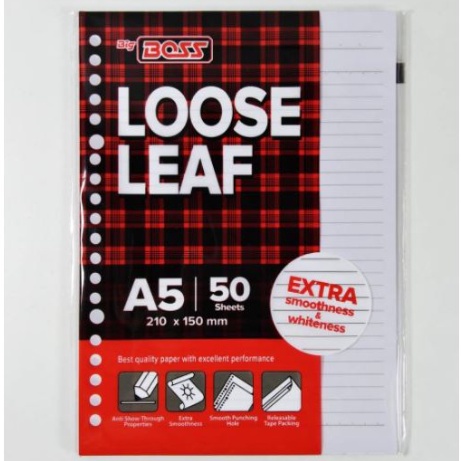 Loose Leaf / Isi Binder Big Boss A5 50