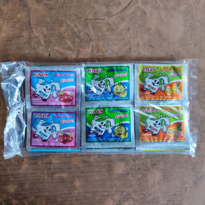 

Yossan Bubble Gum 2 in 1