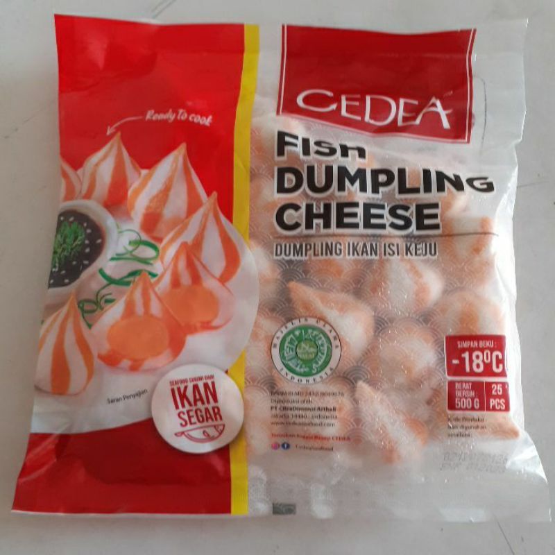 

Cedea Fish Dumpling Cheese 500gr