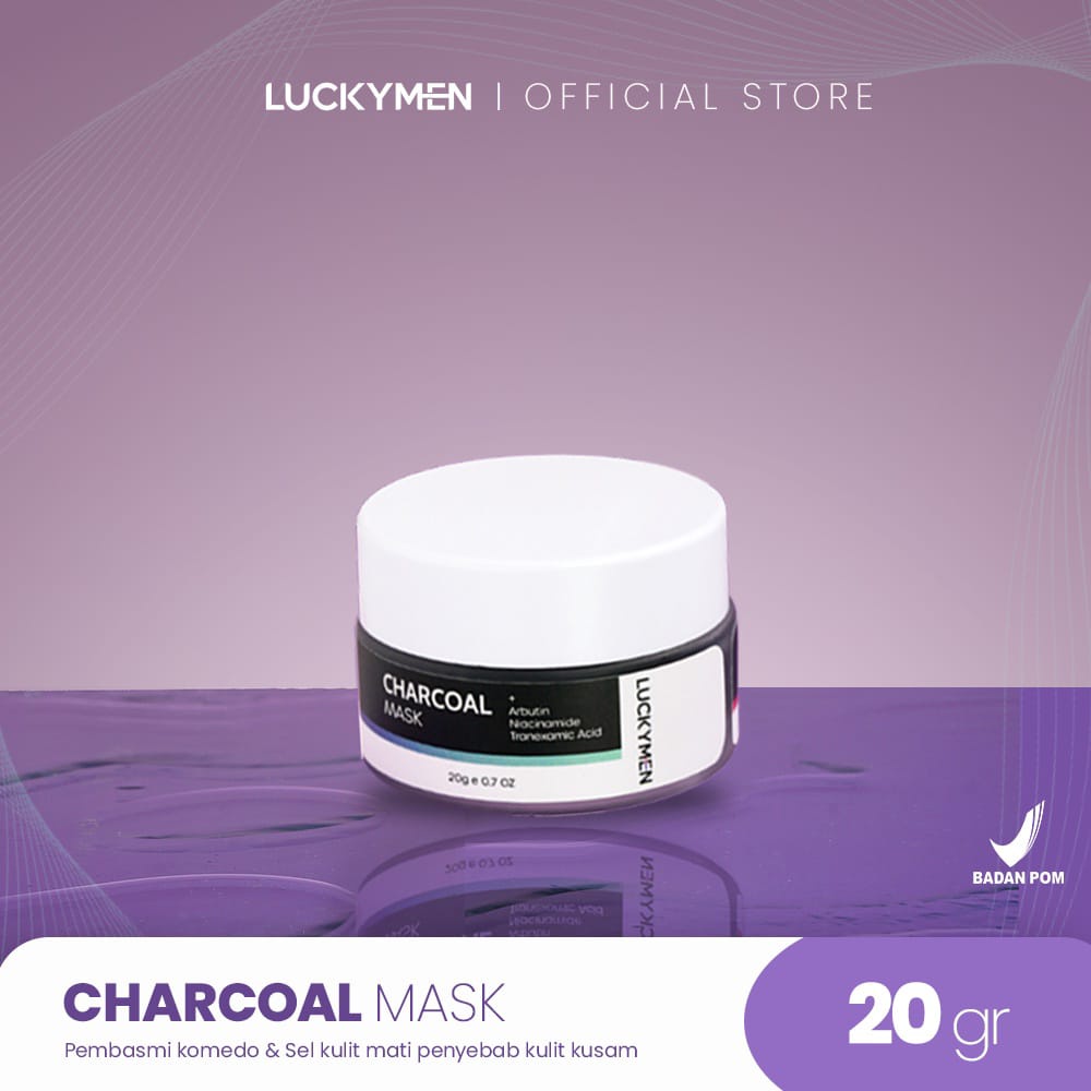 LUCKYMEN Charcoal Mask