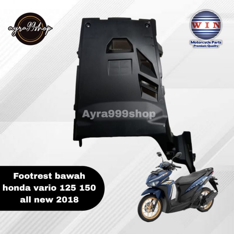 Footrest Bawah Honda Vario 125/150 2018 Under Kolong Bodres Dek Bawah Tengah Dek Kolong Bawah