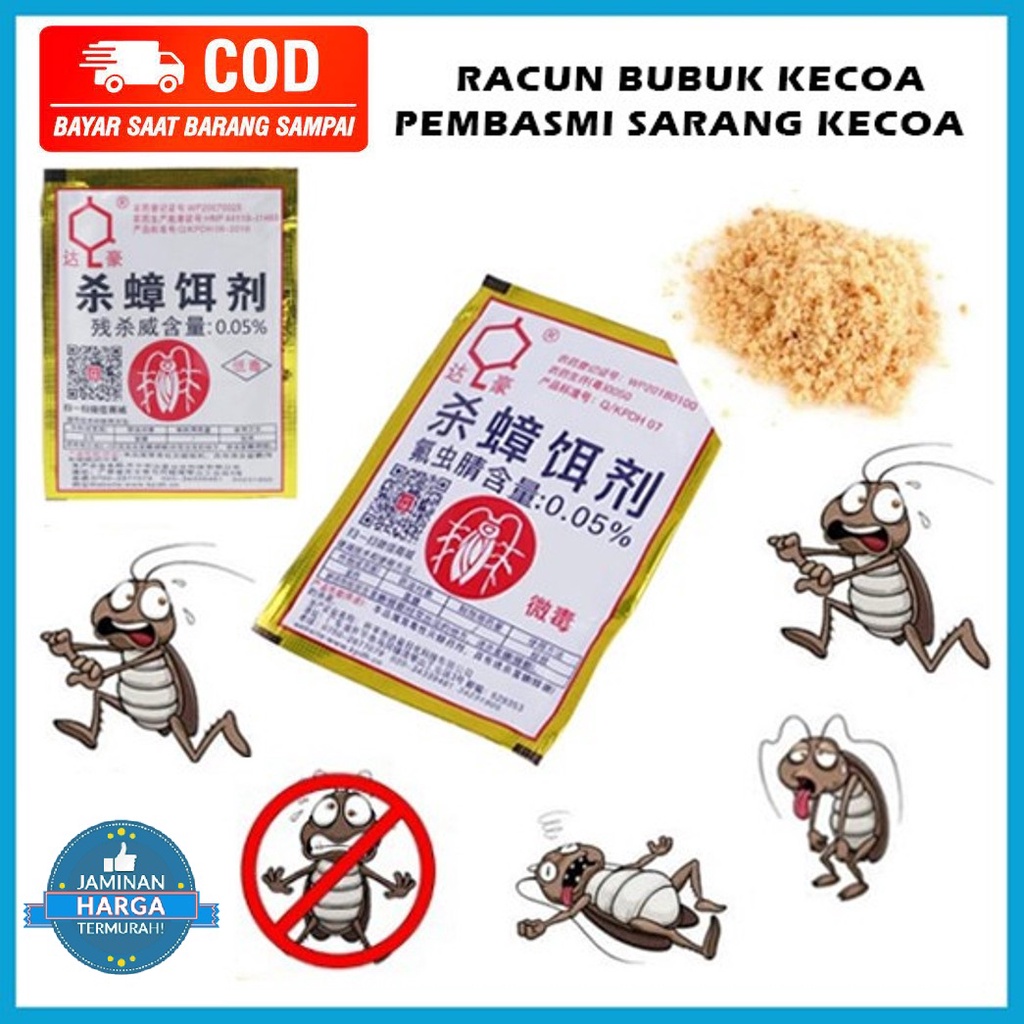 Racun Kecoa / Obat Pembasmi Kecoa / Racun Umpan Kecoa