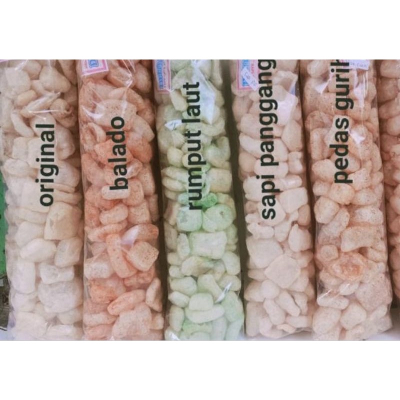 

krupuk kulit asli kiloan 200gr