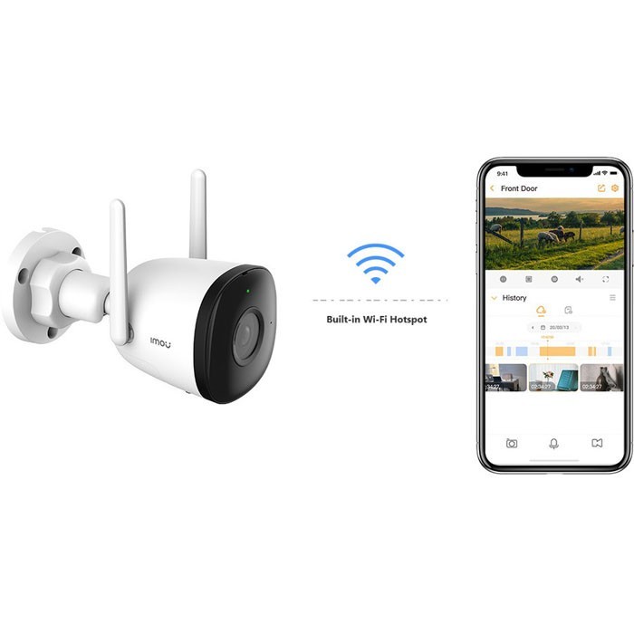 Imou Bullet 2C Smart Wifi IP Cam Outdoor Wireless IP Camera