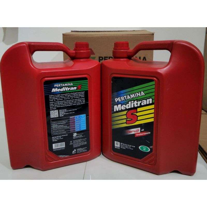 Jual OIL OLI PERTAMINA MEDITRAN S 10 LITER SAE 40 UNTUK MESIN DIESEL ...