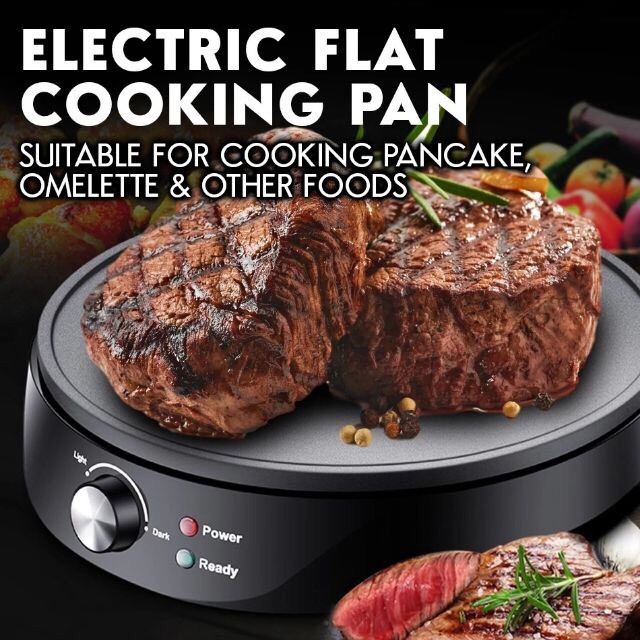 Elektric Flat Cooking Pan Crepe Maker SF-6072 SONIFER / Mesin Pembuat Crepe Crepes Kue Omelet / Komp
