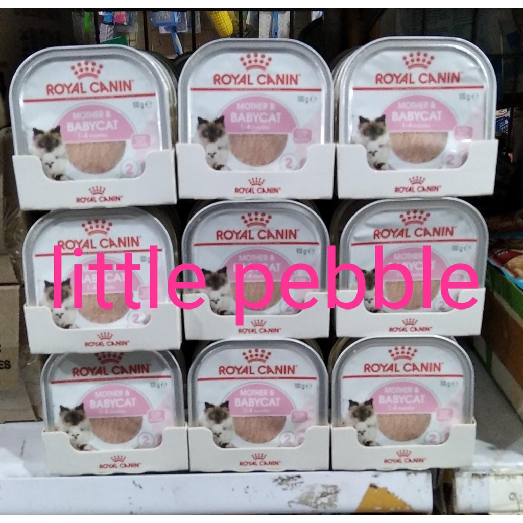ROYAL CANIN Mother &amp; BabY CAT Tray 100gr Mother And Kitten Wet Food MAKANAN BASAH KUCING