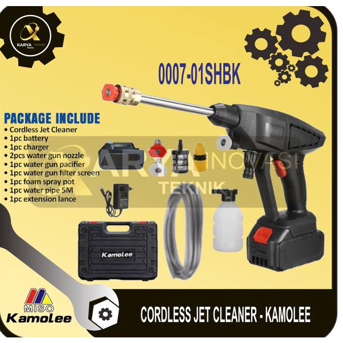 Cordless Jet Cleaner (Steam Ac & Mobil) - Varian Battery - Kamolee