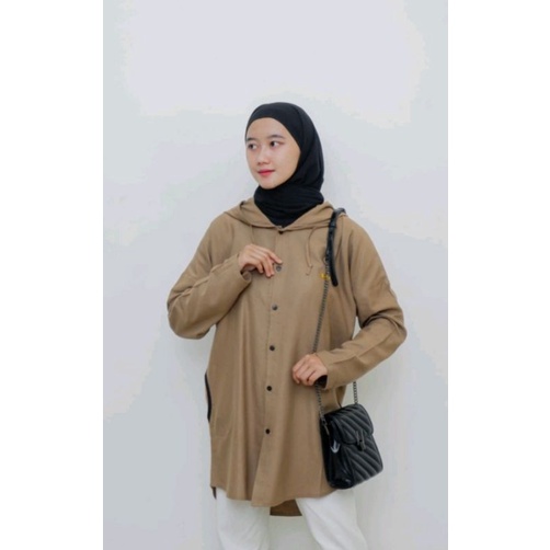 OUTER CARDIGAN/KEMEJA POLOS BAHAN KATUN PREMIUM