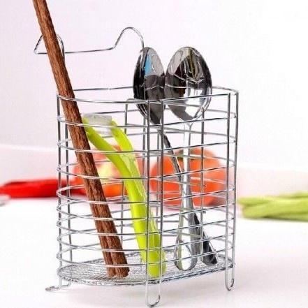 Tempat Sendok Rak Sendok Gantung Stainless Steel / Stainless Steel Cutlery Terlaris