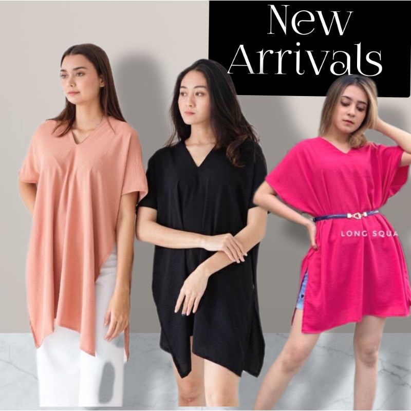 ATASAN JUMBO WANITA LONG SQUARE NAGITA CRINGKEL AIRFLOW