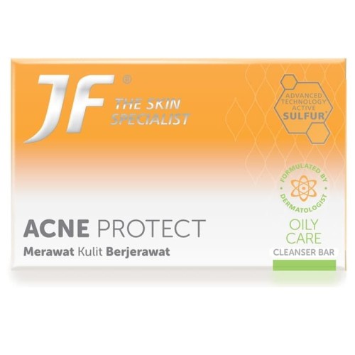 Jf Sulfur Acne Protect Oily Care/Mild Care 90g Batang