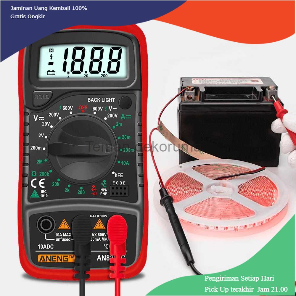 TD- PR2 ANENG Digital Multimeter Voltage Tester - AN8205C