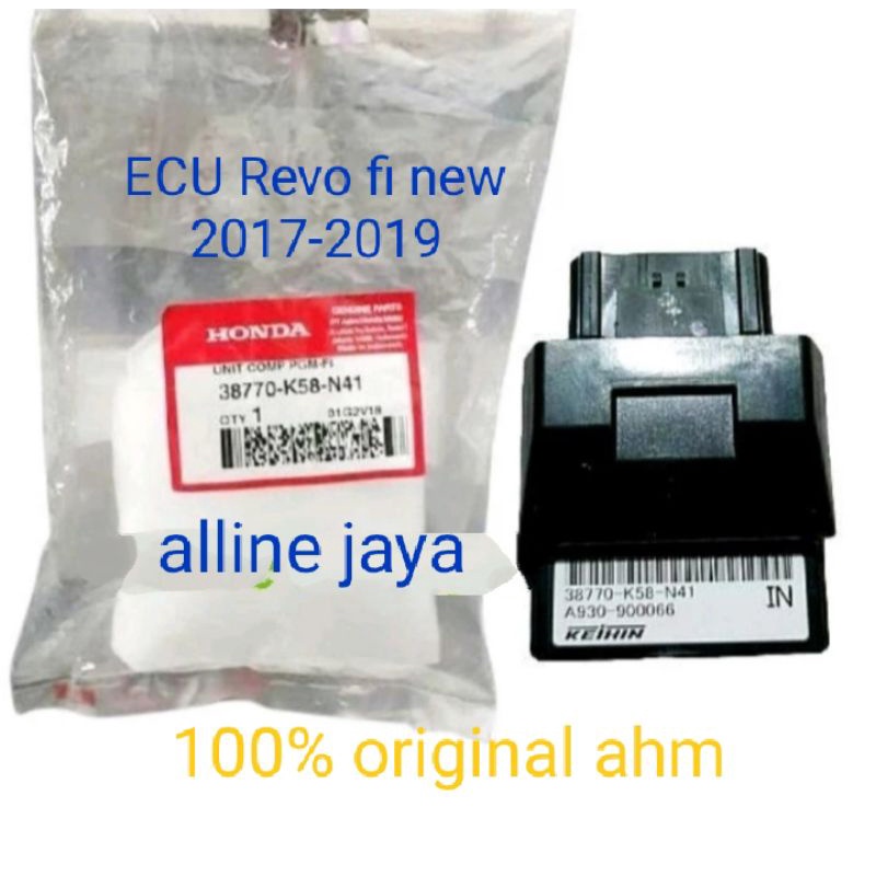 38770 K58 N41 ECM ECU ECM  REVO FI NEW ORIGINAL AHM