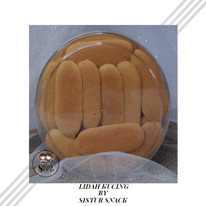 

Lidah Kucing Wisman/kue kering lidah kucing/kue kering