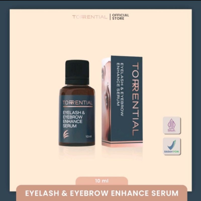 TORRENTIAL SERUM EYELASH DAN EYEBROW GROWTH MELENTIKKAN BULU MATA