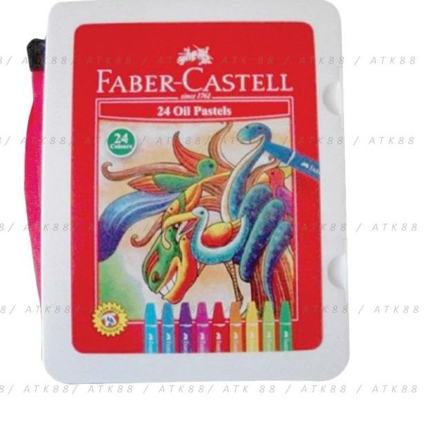 

Hexagonal Oil Pastel 24 Pcs (#120089) / Crayon faber castell