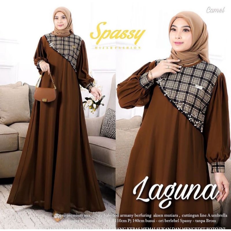 LAGUNA DRESS | GAMIS CERUTY MIX KATUN RAMI