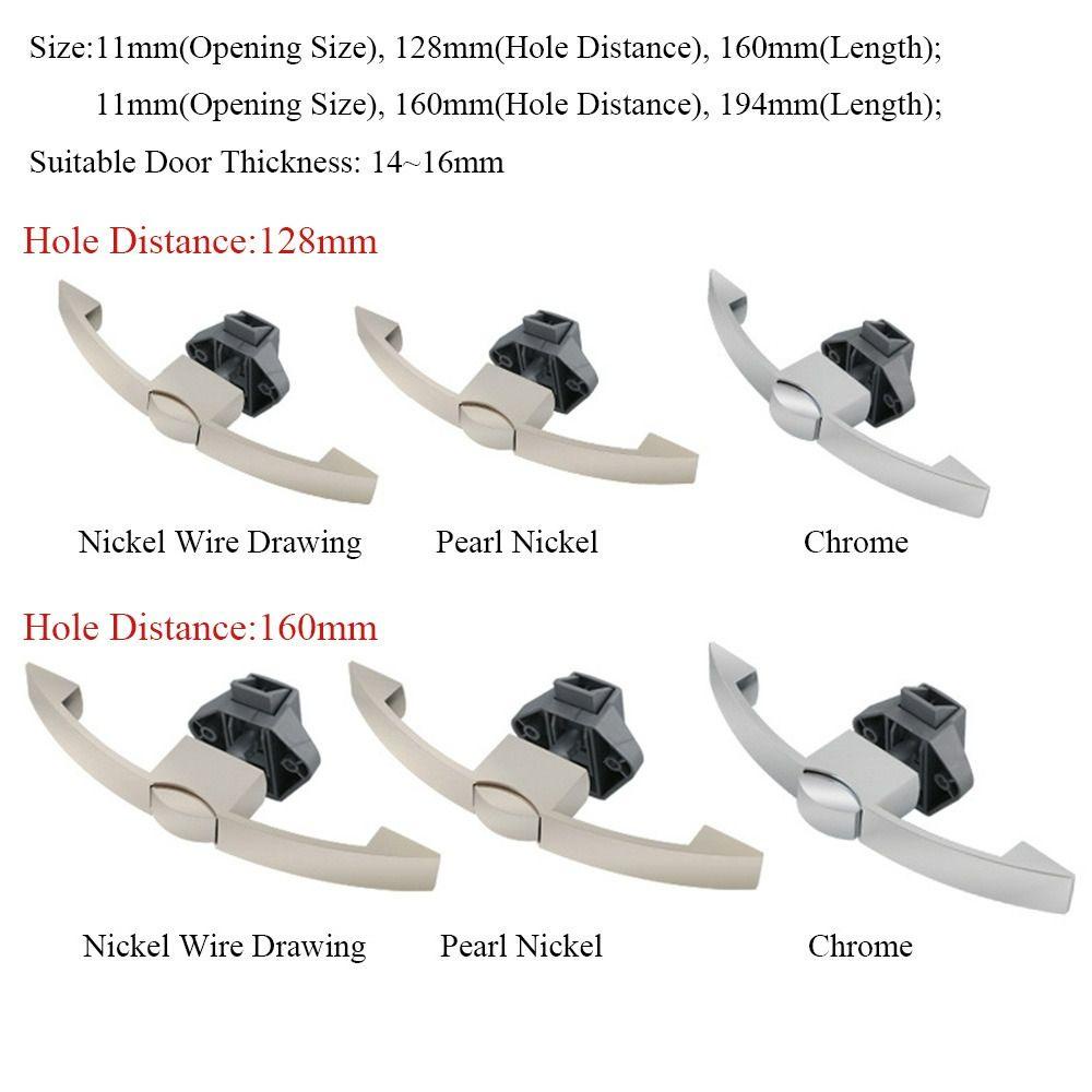 Preva RV Arc Push Lock Zinc Alloy Lemari Rumah Kemping Mobil