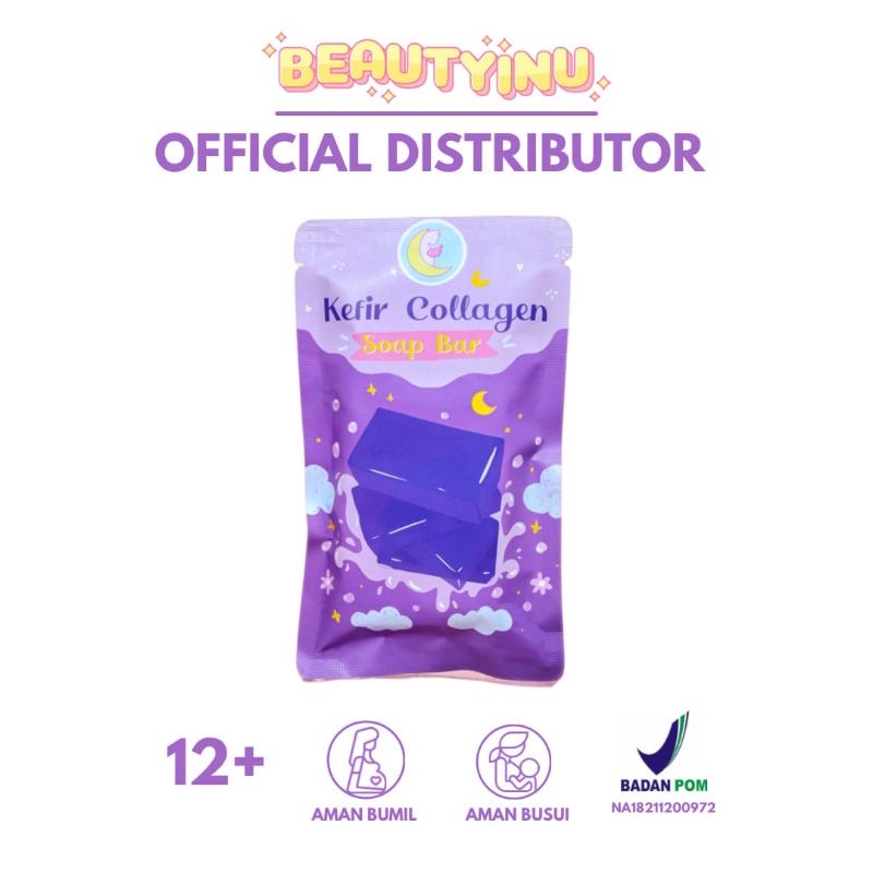 SABUN KEFIR COLLAGEN SOAP BAR BEAUTYINU