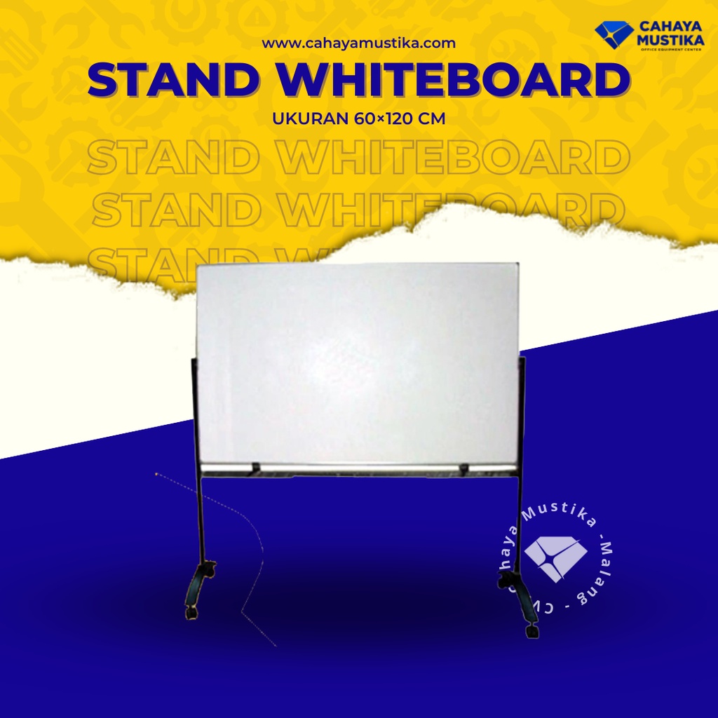 

Jual PapanTulis Whiteboard Standing SingleFace Millenium 60x120 Malang