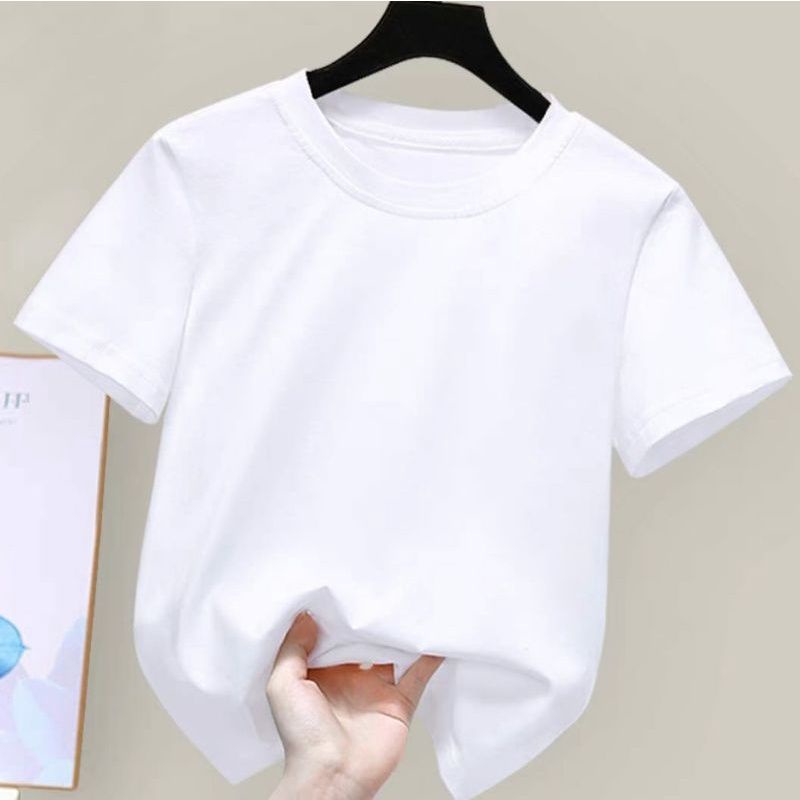 KAOS POLOS ANAK ANAK 2-10 TAHUN  SIZE (S M L XL)