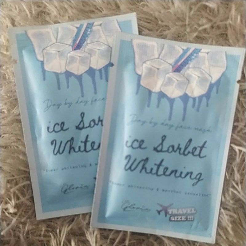 Masker lea gloria ice sorbet whitening
