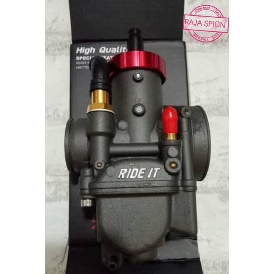 carburator pe 28 ride it Black series/carburator ride it pe 28 cnc gold merah/carburator ride it black series pe28