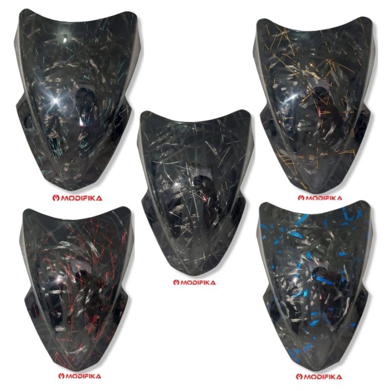 Visor Windshield carbon forged honda vario 160 abs