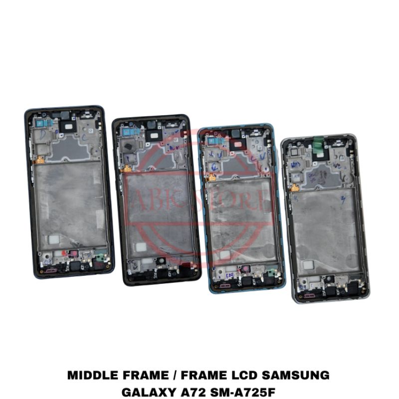 MIDDLE FRAME - FRAME LCD SAMSUNG GALAXY A72 A725F TULANG TENGAH BEZEL BAZEL