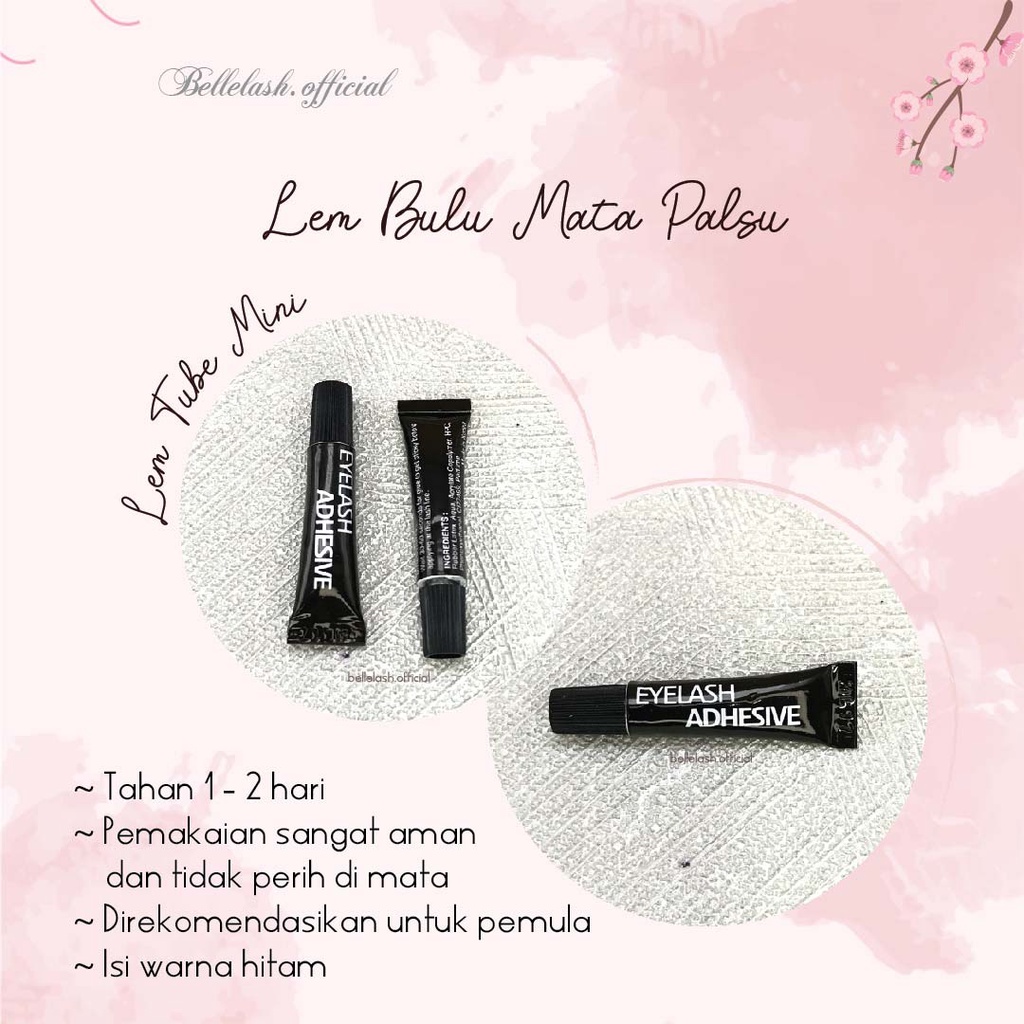 Lem Bulumata Palsu Eyelash Adhesive Eyelashes Tube Hitam