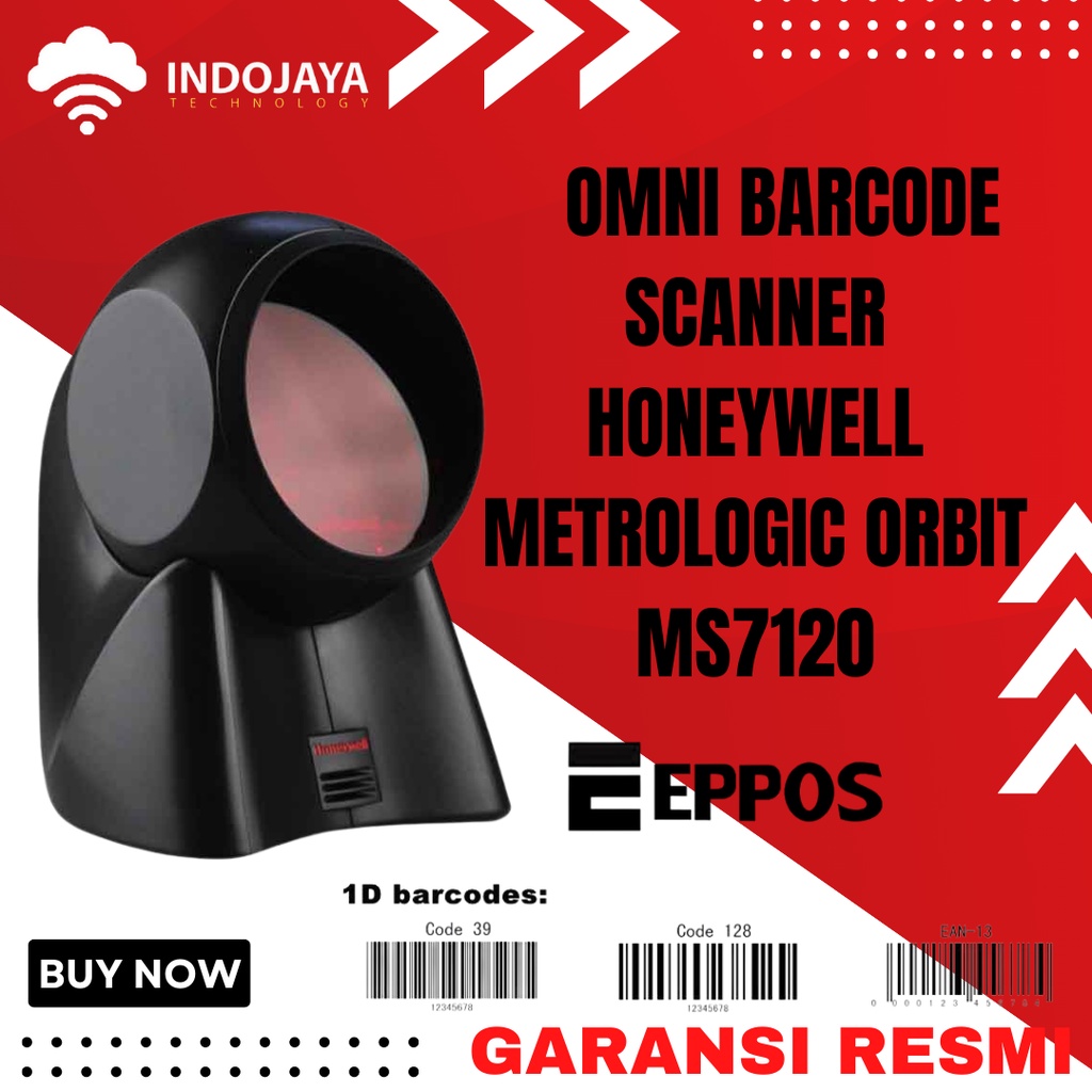 Barcode Scanner Omni Orbit Honeywell Metrologic MS7120 Indojaya