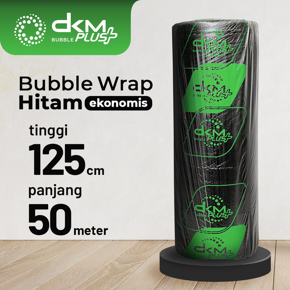 

tAe Bubble Wrap Ekonomis Hitam 20CM X 50M Tebal Plastik Bubblewrap Roll